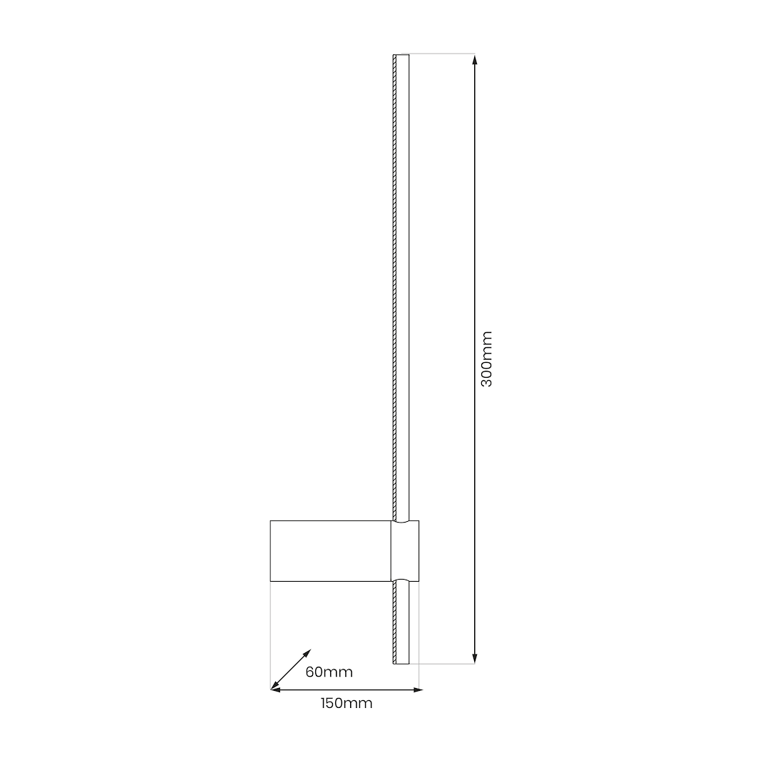 Аплик SWING 4W LED стенна лампа 3000-6000K, ML1009, 305117