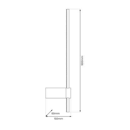 Аплик SWING 12W LED стенна лампа 3000-6000K, ML1011, 305199