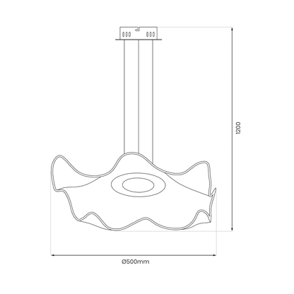 Пендел LARGO 16W LED, ML1042, 305134