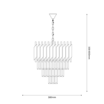 Пендел Cristal 5xE14, ML2562, 305202